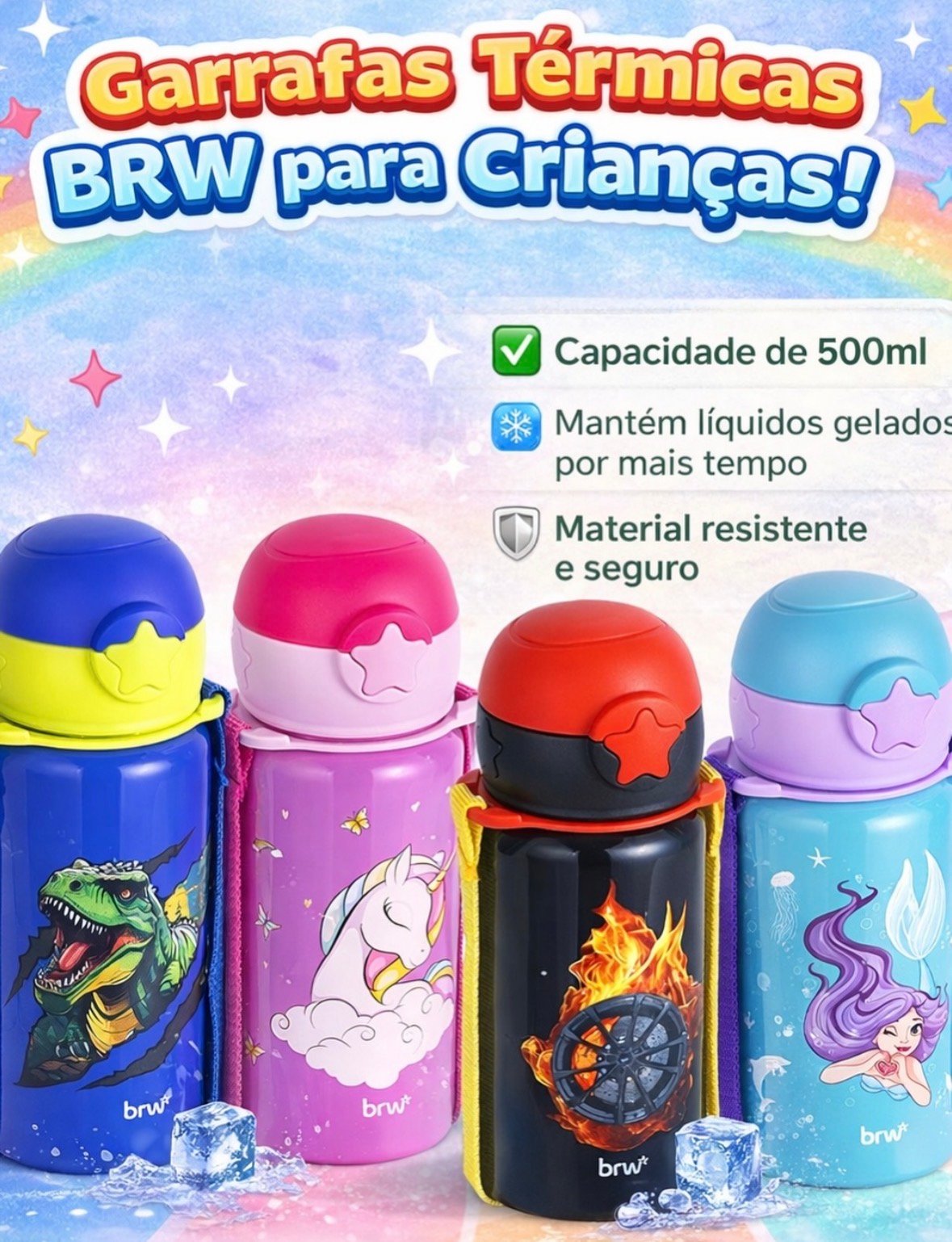 Garrafa Alumínio BRW