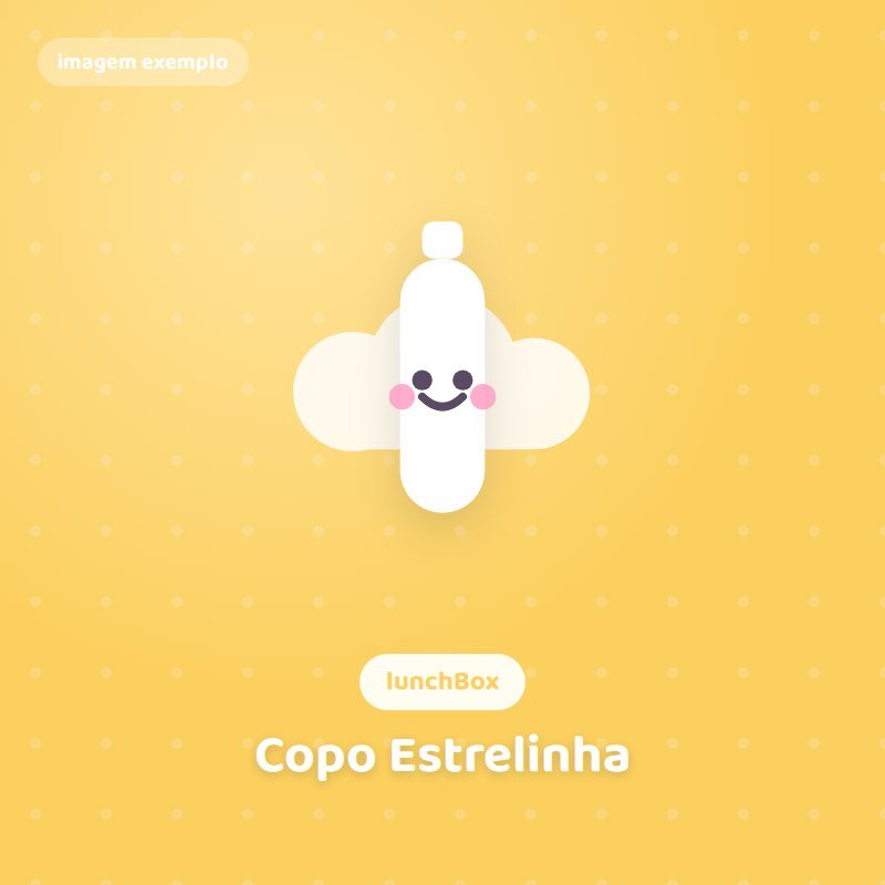 Copo Squeeze Estrelinha